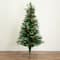 6ft. Fiber Optic Warm White LED Lights Artificial Christmas Tree